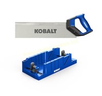 Kobalt $24 Retail Back Saw with Miter Box 14",