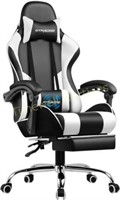 GTRACING Gaming Chair  Adjustable  White