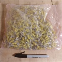 BAG OF VINYL INSULATED WIRE CONNECTORS