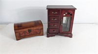 (2) Jewelry Box and More