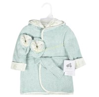 Just Born $28 Retail 0-9M Unisex Bath Robe Set