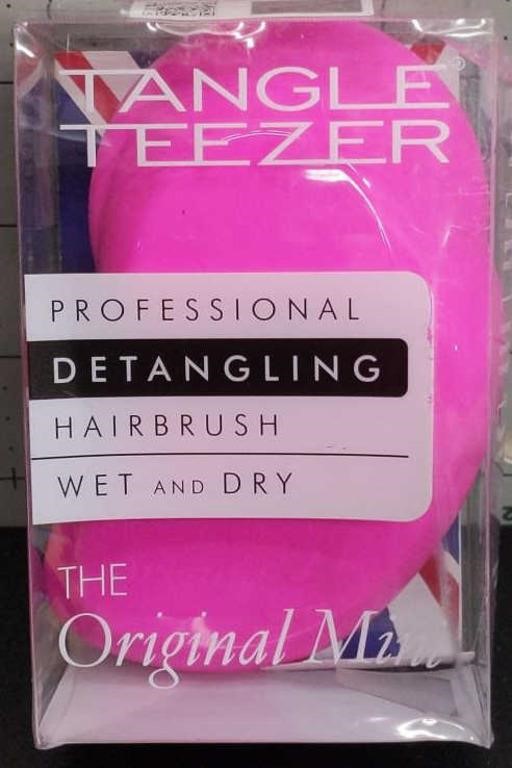 Tangle Teezer detangling hair brush wet and dry