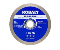 Kobalt $34 Retail GL04 4" Diamond Saw Blade, Wet