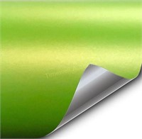 Metallic Lime Green Vinyl Wrap (1ft x 5ft)
