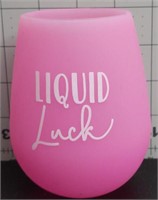Liquid luck silicone wine cup