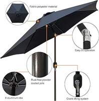 Blissun 7.5 ft Patio Umbrella, Market Yard