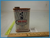 EMPTY VIC 500 VAPOR INJECTOR METAL CAN