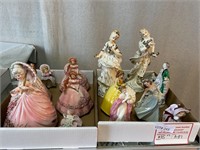 Porcelain Figurines: Josef Originals, Florence etc