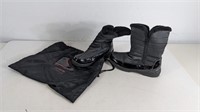 Totes Women's Black Waterproof Winter Boots