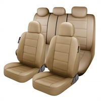 P&J AUTO Premium PU Leather Car Seat Cover Full