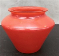 Vintage Orange Vase 4 3/4"
