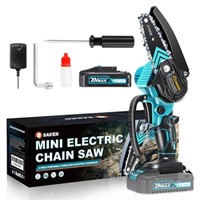 Saker Mini Chainsaw,Portable Electric Chainsaw