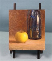 BOUTWELL, Dustin Oil on Board Still Life Painting