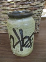 Ceramic Stoneware Mustard Crock handmade