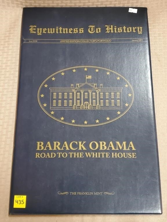 Barack Obama Road to The White House Franklin Mint