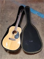 Hondo Accoustic Guitar W/ Case
