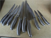 Lot of Stainless Steel Knives, by Sharp Select