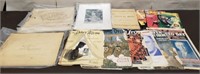Lot of WWI & WWII Sheet Music, Lays of Sweden &