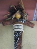 vintage hand crafted Gourd Doll