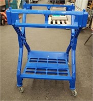 Lodging Folding Commercial Laundry Cart. No Bag.
