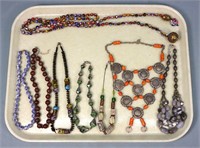 (8) Nice Ladies Beaded Necklaces