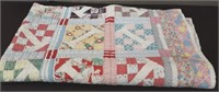 Handmade White Boarder Patch Quilt