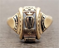 Marked 10K 1961 Class Ring