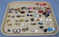 55pr. Costume Jewelry Earrings