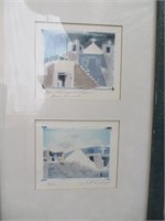 ART-Hand Painted Photo Transfers 2 in 1 Framed