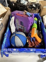 BIN WITH CONTENTS / TOYS