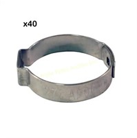 Apollo 4PK of 10pcs 3/4" Poly Pipe Pinch Clamps,