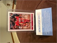 James Harden Signed Card w/COA