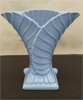 Vintage USA Blue Vase 8 1/2"