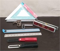 Box 5 Measuring Devices & 2 Levels