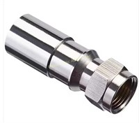 IDEAL RG-6 Compression F-Connector (8 per Pack)