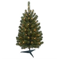 New one 3 Ft christmas tree, Prelit artificial