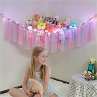 NEW Stuffed Animal Net or Hammock with LED Light,
