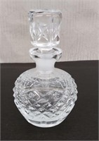 Waterford Crystal Perfume Bottle Approx 5"