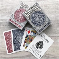 SEALED! Bicycle Playing Cards 4 Decks Victors