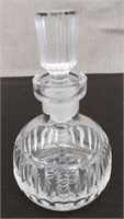 Waterford Crystal Perfume Bottle Approx 4 3/4"