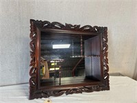 Carved Wood Frame Wall Mirror