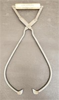 Vintage Ice Block Tongs From Nampa Creamery