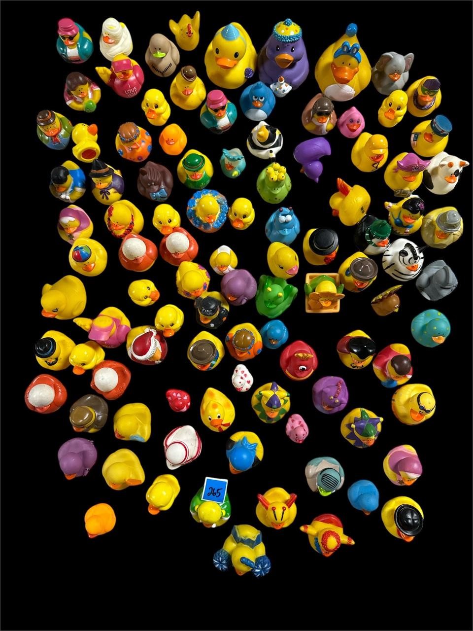 Every type of rubber duckies