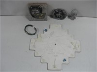 Two Southwestern Tiles & Three Misc Items See Info