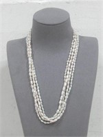 Genuine Pearl Strand Necklace