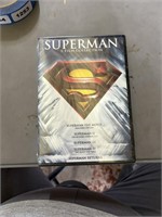 superman 5 film collection dvd - new sealed