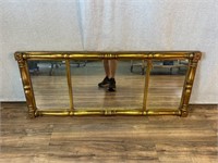 Dolly Madison Style Gilt Painted Mantle Mirror