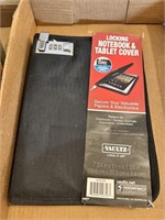 LOCKING NOTEBOOK/TABLET COVER