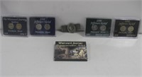 Assorted Westward Journey Nickels & Money Clip