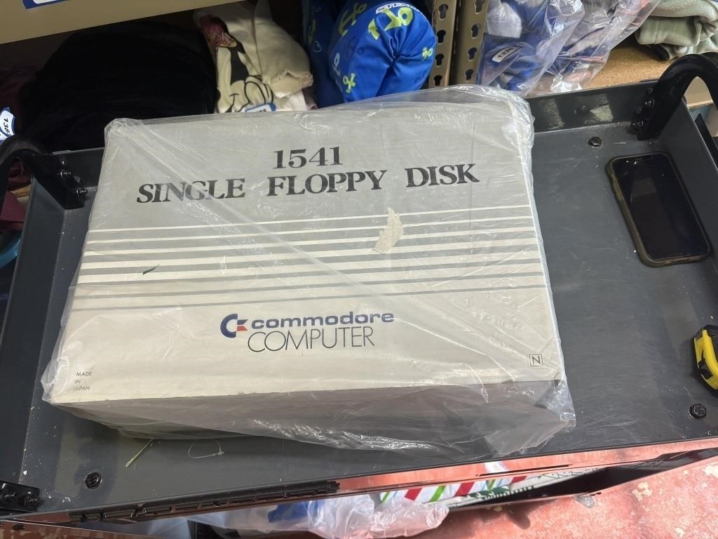 1541 single floppy disk commodore computer